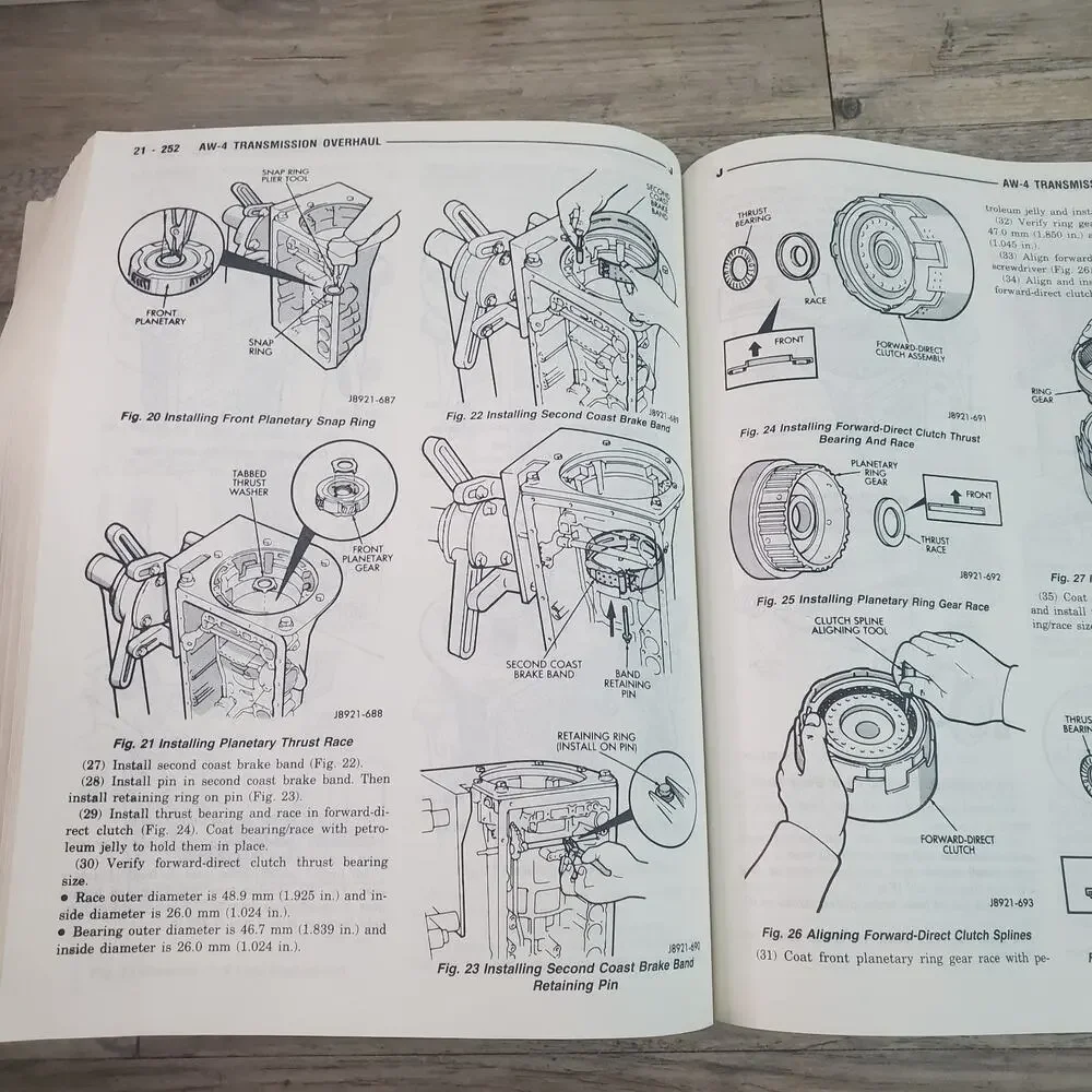 OEM 1993 Jeep Cherokee Wrangler 93 YJ Service Manual Chrysler Used 81-370-3145